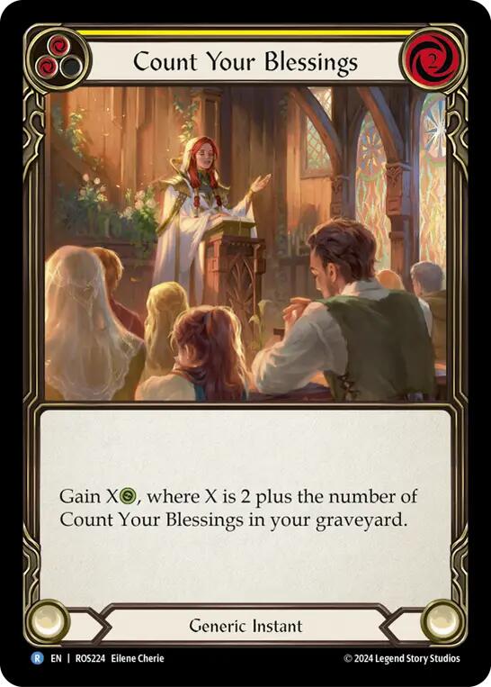 Count Your Blessings (Yellow) [ROS224] (Rosetta) | Webway Games