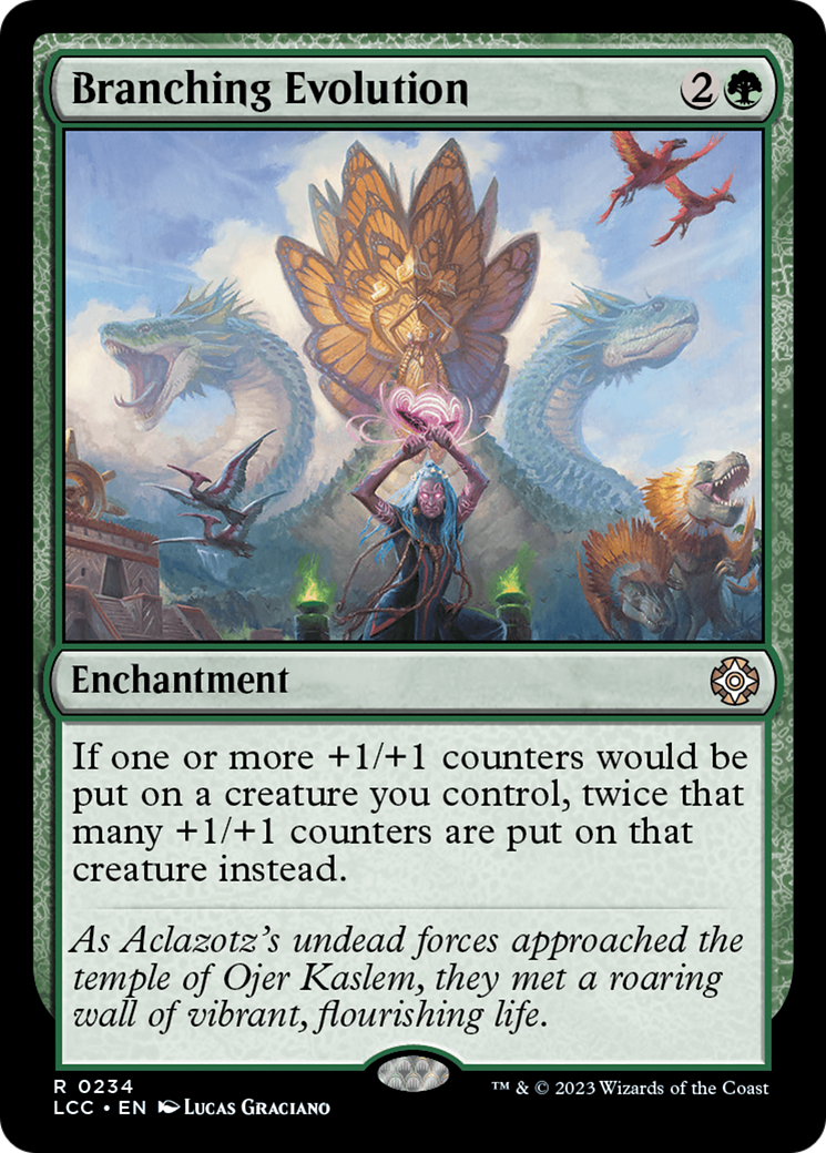 Branching Evolution [The Lost Caverns of Ixalan Commander] | Webway Games