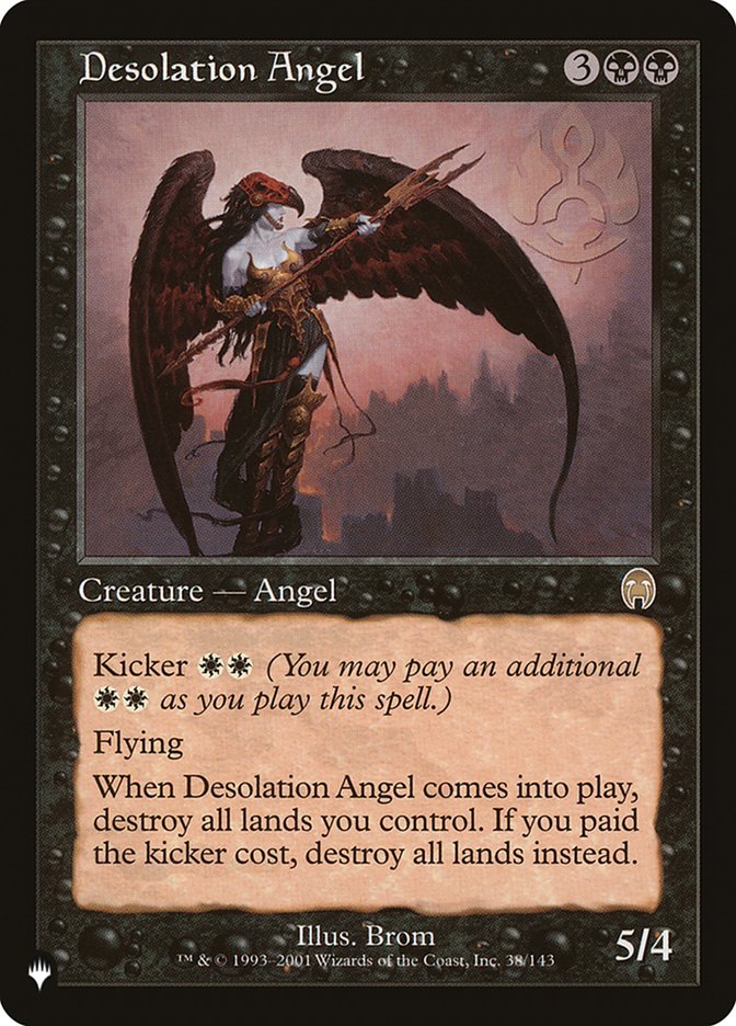 Desolation Angel [The List] | Webway Games