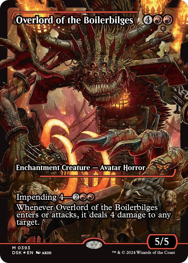 Overlord of the Boilerbilges (Japan Showcase) [Duskmourn: House of Horror] | Webway Games