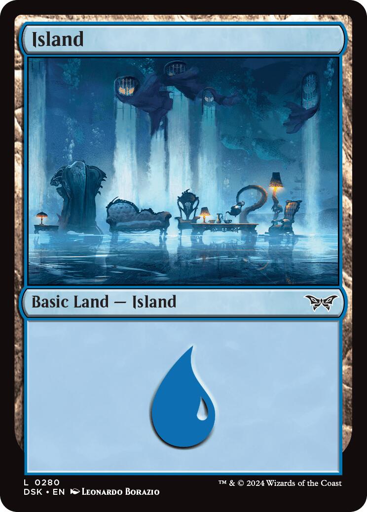 Island (0280) [Duskmourn: House of Horror] | Webway Games