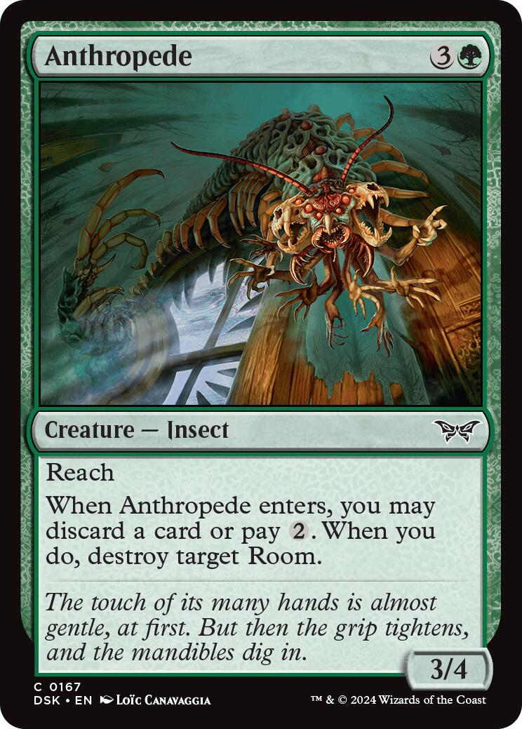 Anthropede [Duskmourn: House of Horror] | Webway Games