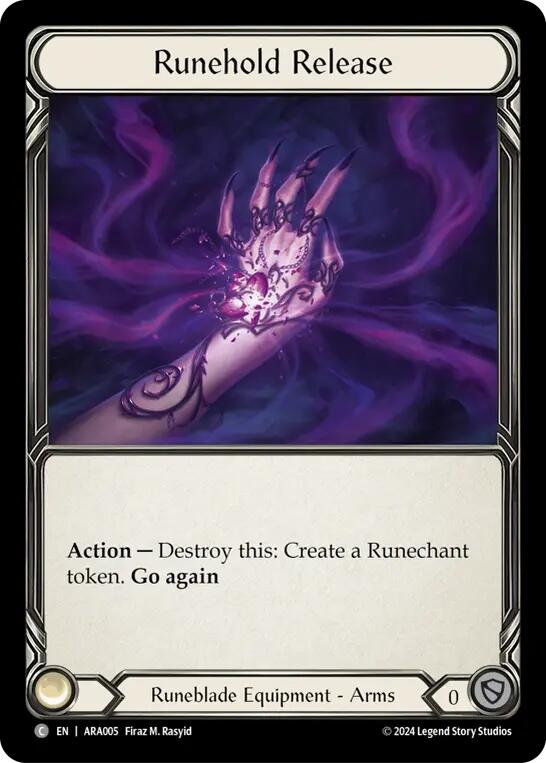Runehold Release [ARA005] (Rosetta Aurora Blitz Deck) | Webway Games