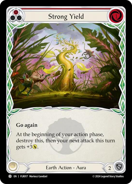 Strong Yield (Red) [FLR017] (Rosetta Florian Blitz Deck) | Webway Games