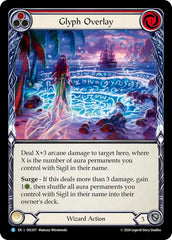 Glyph Overlay (Red) [OSC017] (Rosetta Oscilio Blitz Deck) | Webway Games