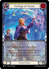 Etchings of Arcana (Yellow) [OSC021] (Rosetta Oscilio Blitz Deck) | Webway Games