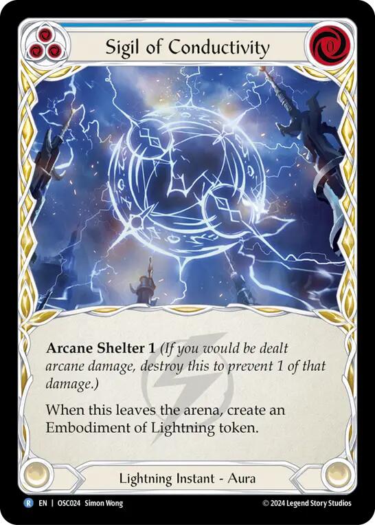 Sigil of Conductivity [OSC024] (Rosetta Oscilio Blitz Deck) | Webway Games