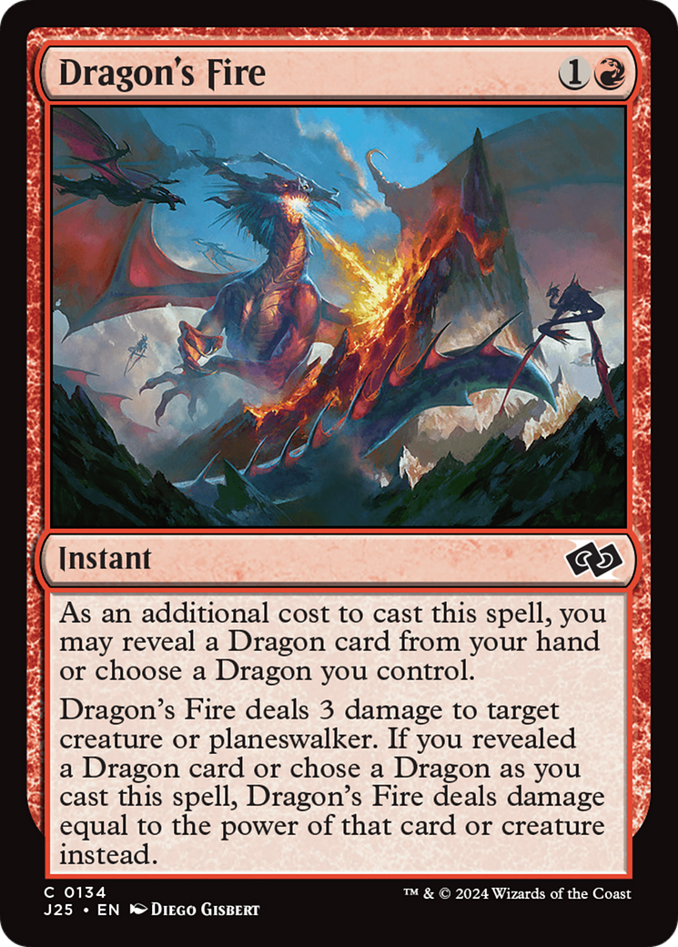 Dragon's Fire [Foundations Jumpstart] | Webway Games