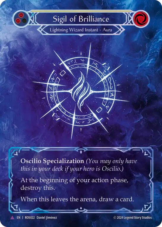 Sigil of Brilliance (Marvel) [ROS022] (Rosetta)  Cold Foil | Webway Games