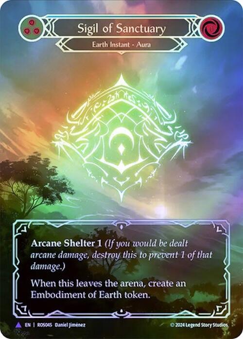 Sigil of Sanctuary (Marvel) [ROS045] (Rosetta)  Cold Foil | Webway Games
