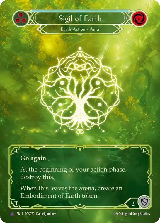 Sigil of Earth (Marvel) [ROS070] (Rosetta)  Cold Foil | Webway Games