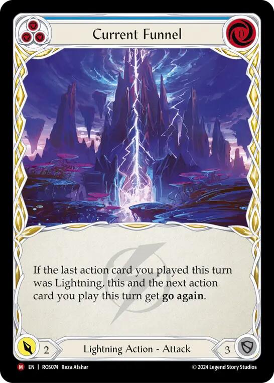Current Funnel [ROS074] (Rosetta)  Rainbow Foil | Webway Games