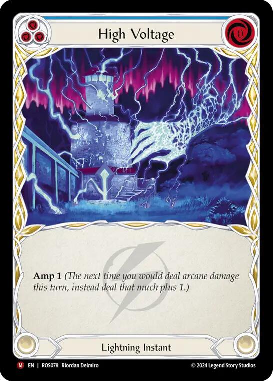 High Voltage [ROS078] (Rosetta)  Rainbow Foil | Webway Games
