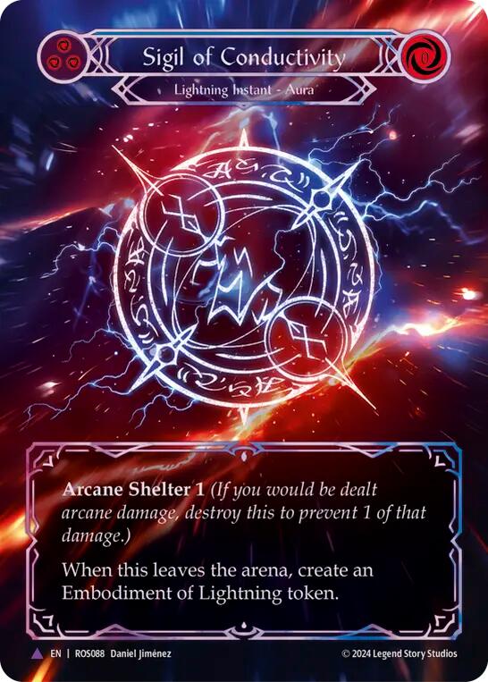 Sigil of Conductivity (Marvel) [ROS088] (Rosetta)  Cold Foil | Webway Games