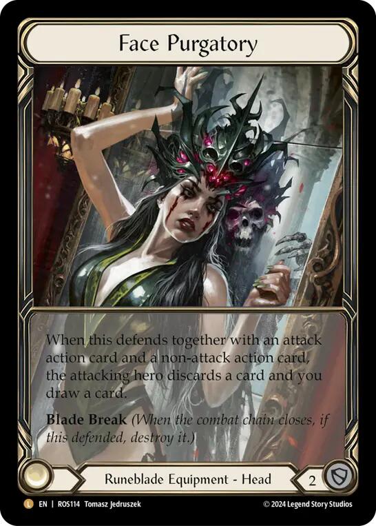 Face Purgatory (Extended Art) [ROS114] (Rosetta)  Cold Foil | Webway Games