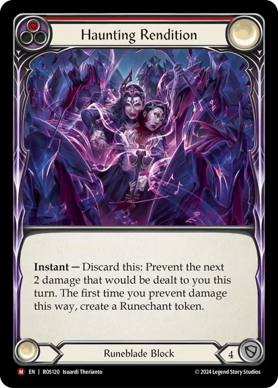 Haunting Rendition [ROS120] (Rosetta)  Rainbow Foil | Webway Games