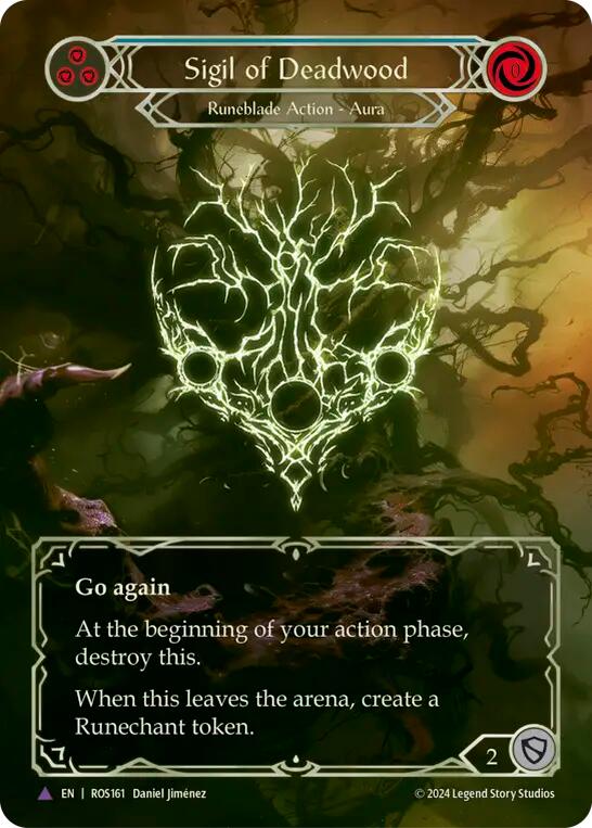 Sigil of Deadwood (Marvel) [ROS161] (Rosetta)  Cold Foil | Webway Games