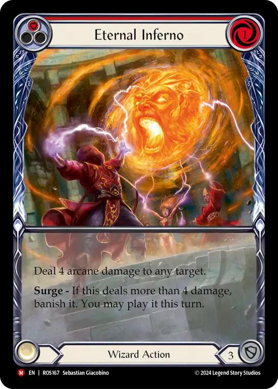 Eternal Inferno (Extended Art) [ROS167] (Rosetta)  Rainbow Foil | Webway Games