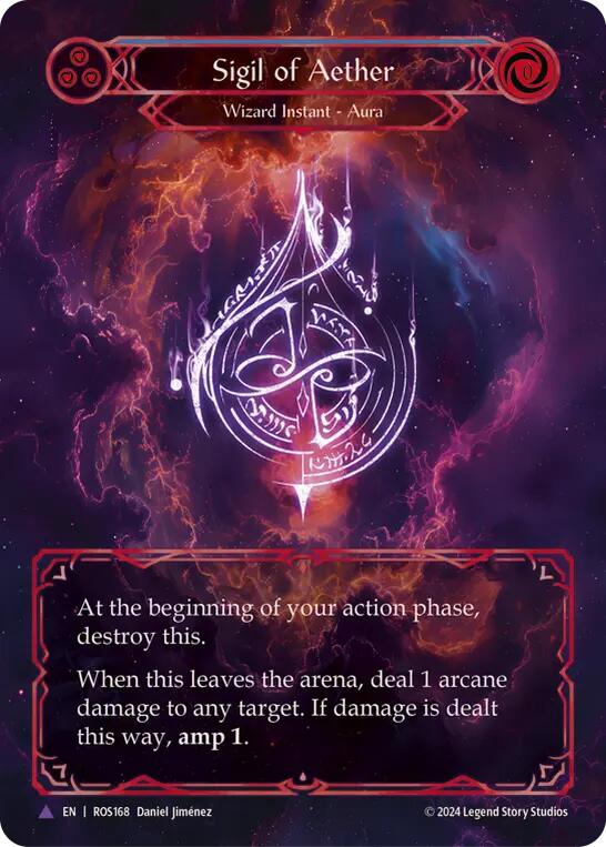Sigil of Aether (Marvel) [ROS168] (Rosetta)  Cold Foil | Webway Games