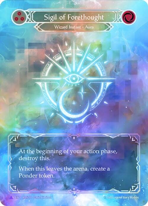Sigil of Forethought (Marvel) [ROS210] (Rosetta)  Cold Foil | Webway Games
