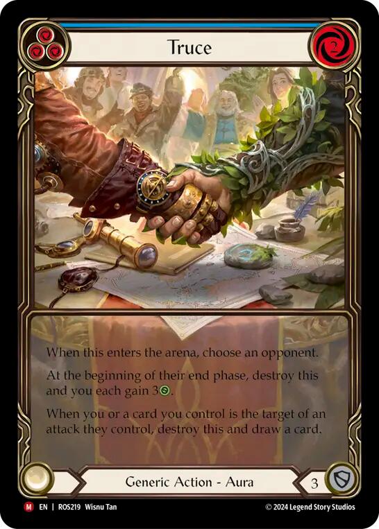 Truce (Extended Art) [ROS219] (Rosetta)  Rainbow Foil | Webway Games