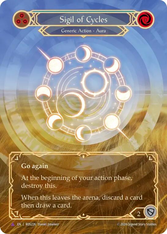 Sigil of Cycles (Marvel) [ROS226] (Rosetta)  Cold Foil | Webway Games