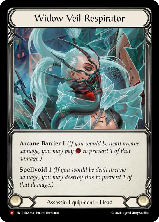 Widow Veil Respirator [ROS239] (Rosetta) | Webway Games