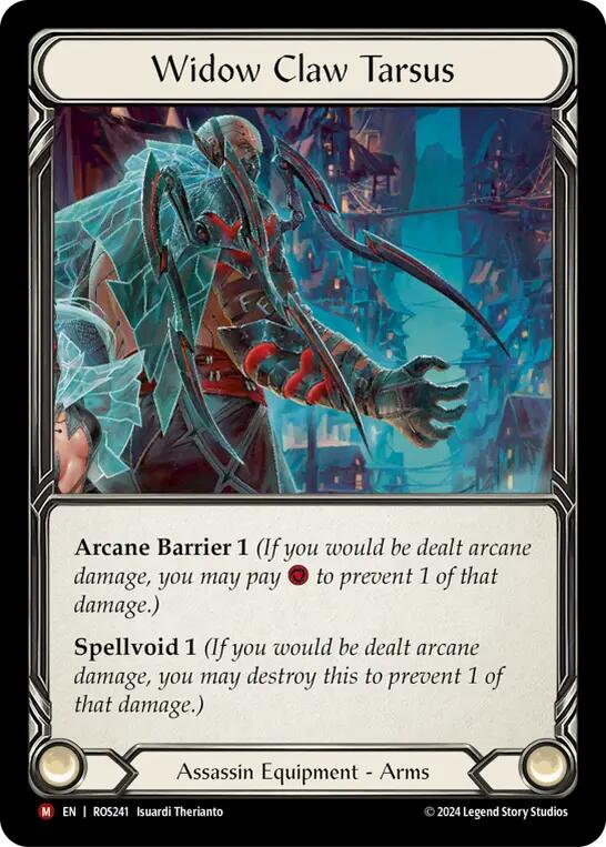 Widow Claw Tarsus [ROS241] (Rosetta)  Cold Foil | Webway Games