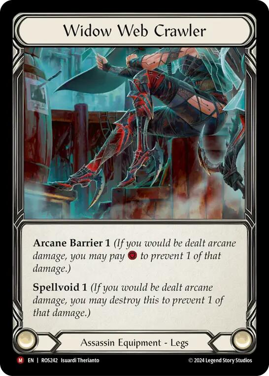 Widow Web Crawler [ROS242] (Rosetta)  Cold Foil | Webway Games