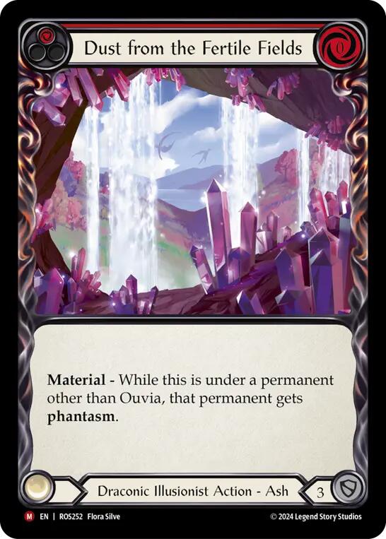 Dust from the Fertile Fields [ROS252] (Rosetta)  Rainbow Foil | Webway Games