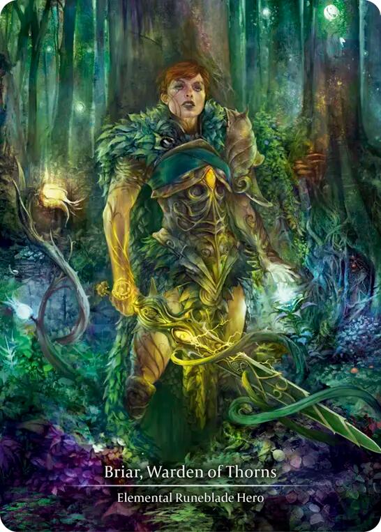 Briar, Warden of Thorns (Marvel) [ROS254] (Rosetta)  Cold Foil | Webway Games