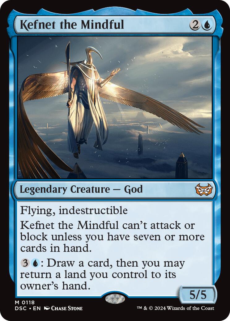 Kefnet the Mindful [Duskmourn: House of Horror Commander] | Webway Games
