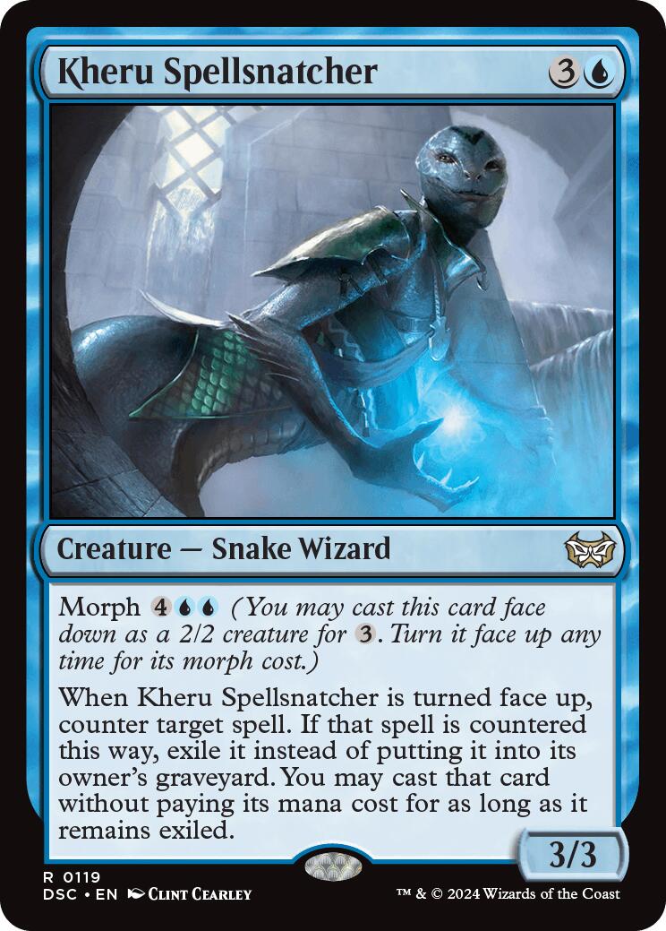 Kheru Spellsnatcher [Duskmourn: House of Horror Commander] | Webway Games