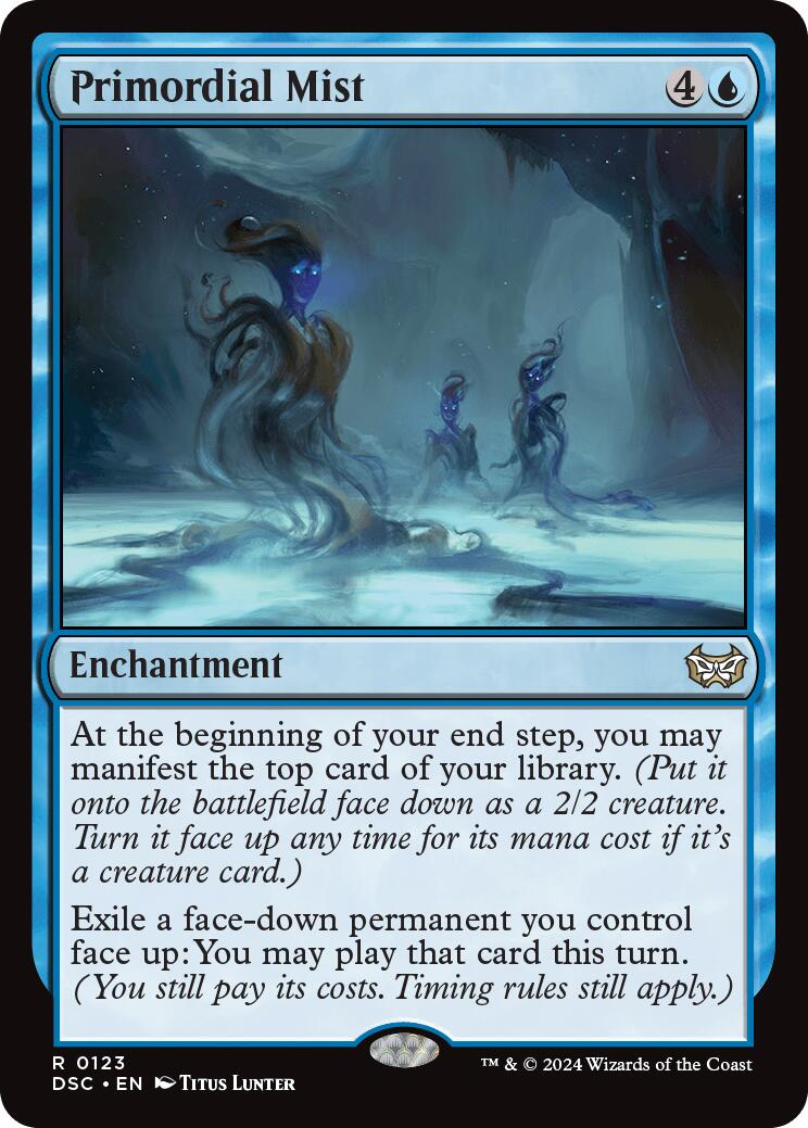 Primordial Mist [Duskmourn: House of Horror Commander] | Webway Games