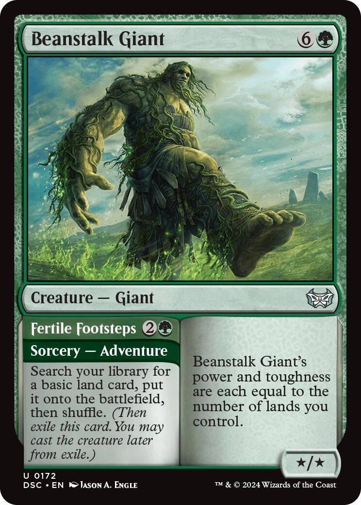 Beanstalk Giant [Duskmourn: House of Horror Commander] | Webway Games