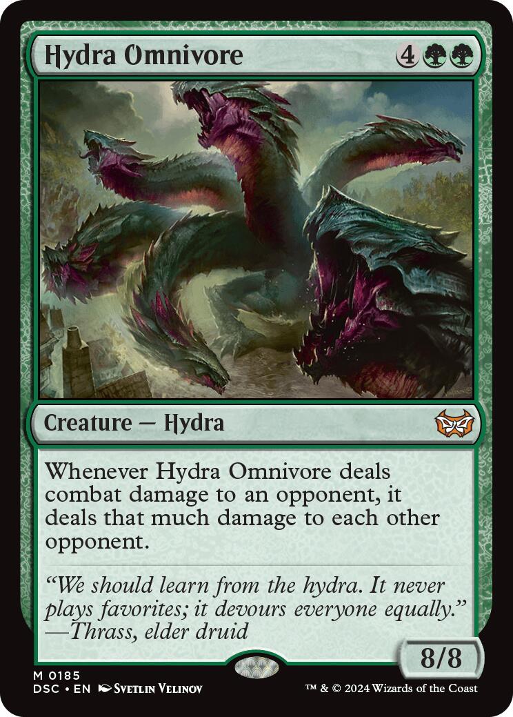 Hydra Omnivore [Duskmourn: House of Horror Commander] | Webway Games