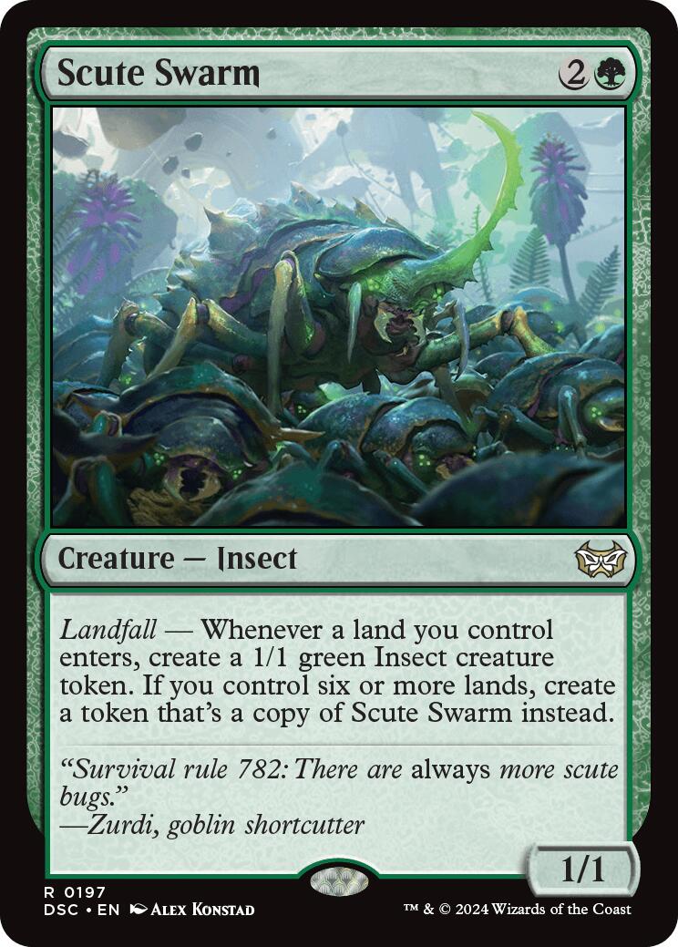 Scute Swarm [Duskmourn: House of Horror Commander] | Webway Games