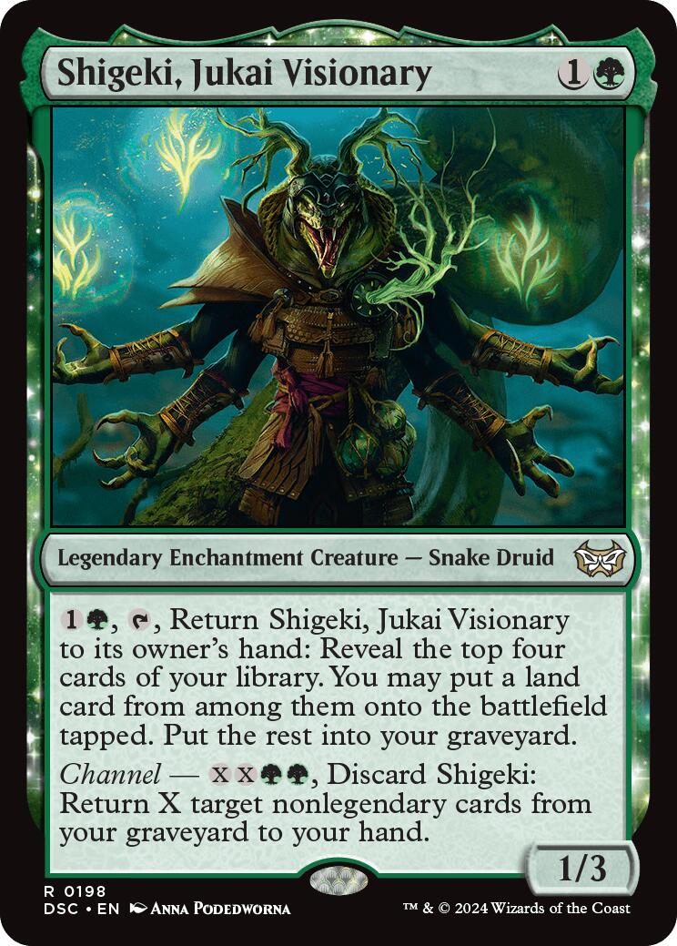 Shigeki, Jukai Visionary [Duskmourn: House of Horror Commander] | Webway Games