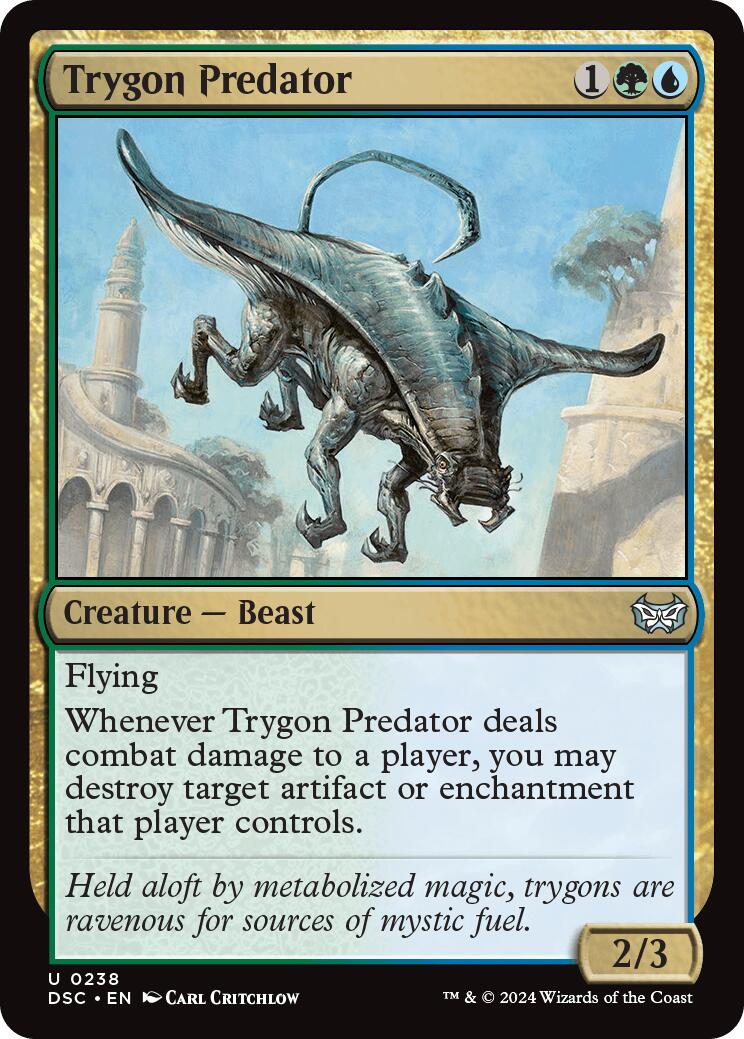 Trygon Predator [Duskmourn: House of Horror Commander] | Webway Games