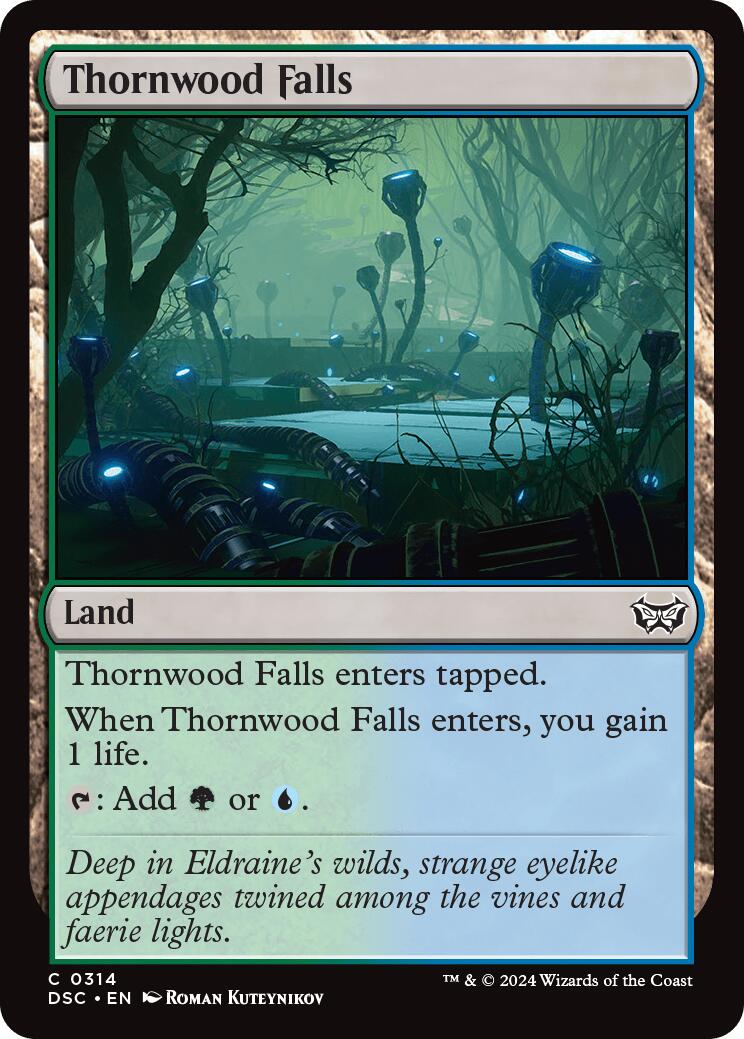 Thornwood Falls [Duskmourn: House of Horror Commander] | Webway Games