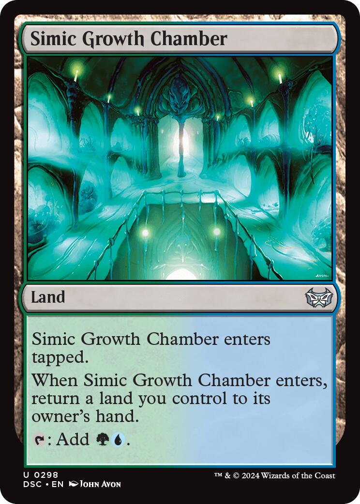 Simic Growth Chamber [Duskmourn: House of Horror Commander] | Webway Games