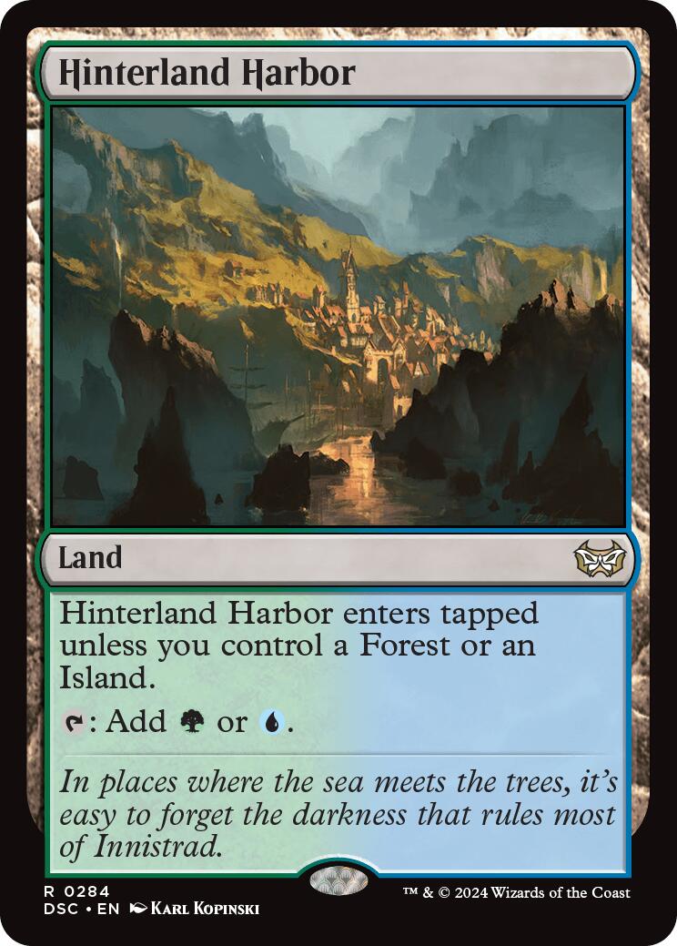 Hinterland Harbor [Duskmourn: House of Horror Commander] | Webway Games