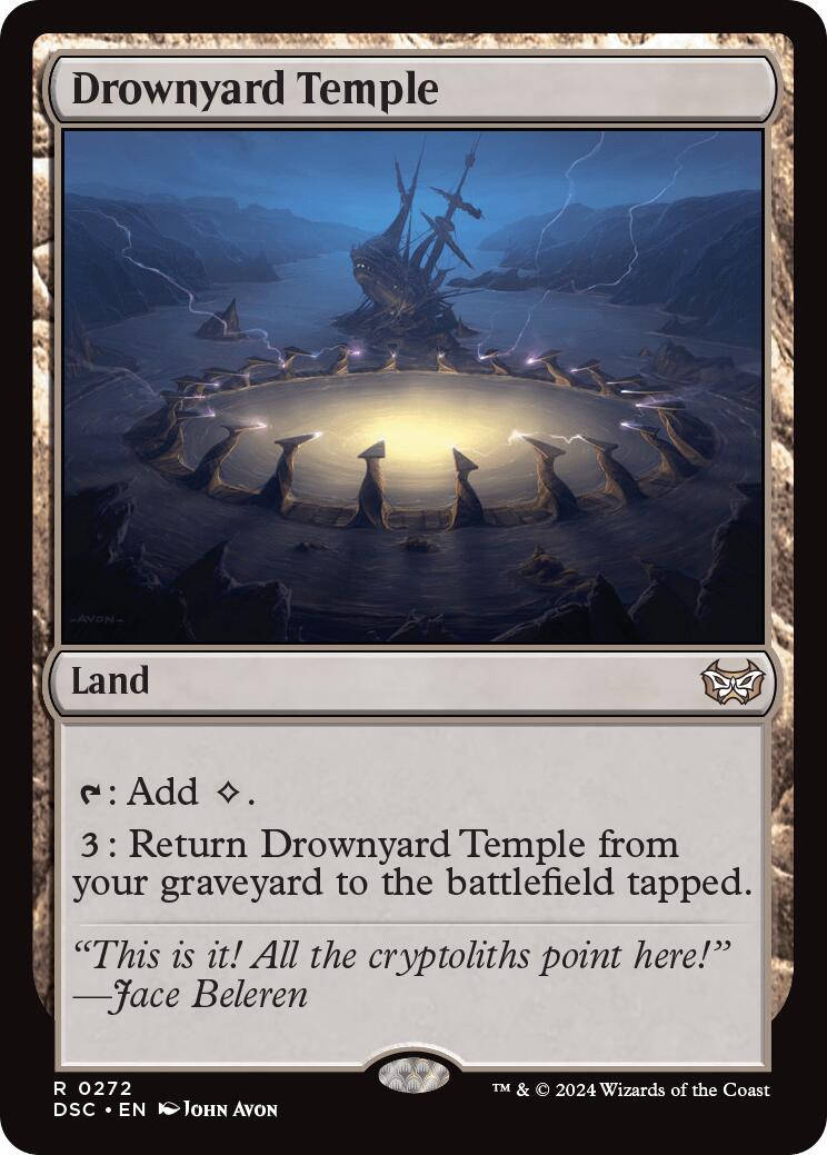 Drownyard Temple [Duskmourn: House of Horror Commander] | Webway Games