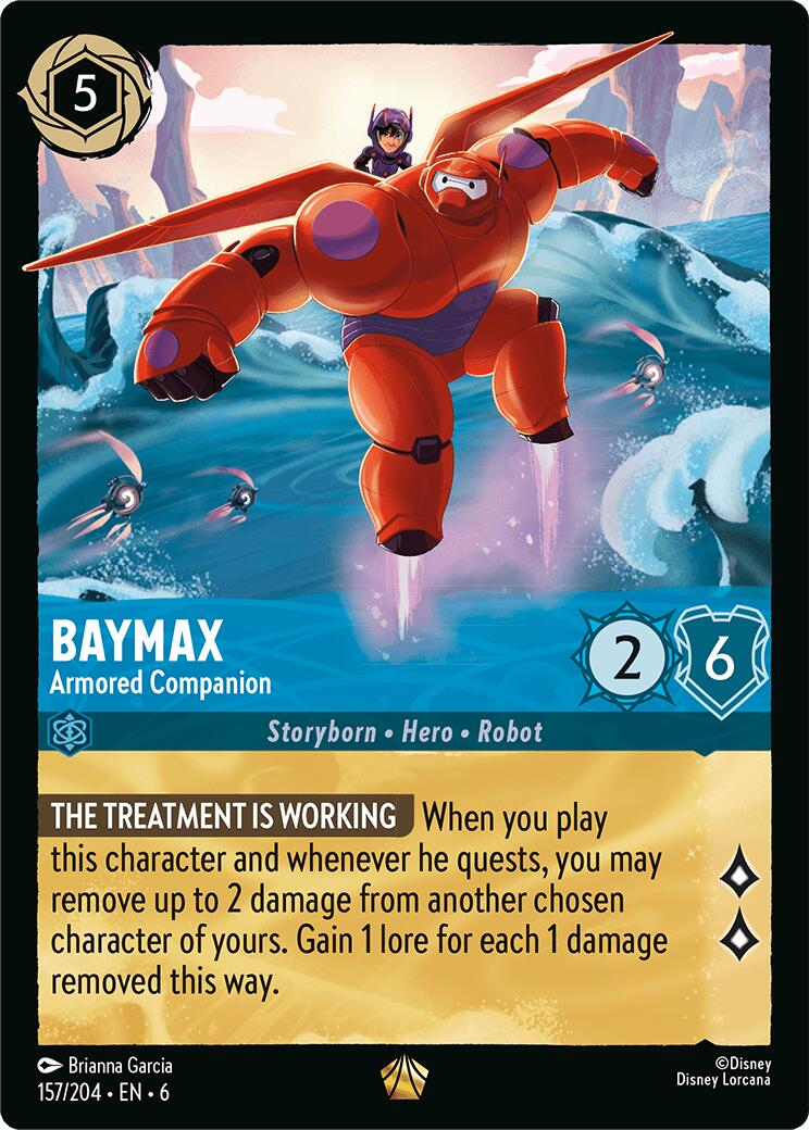 Baymax - Armored Companion (157/204) [Azurite Sea] | Webway Games