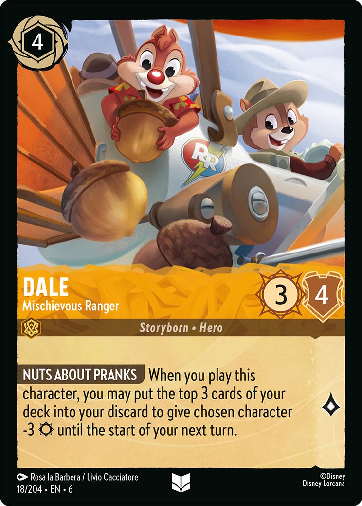 Dale - Mischievous Ranger (18/204) [Azurite Sea] | Webway Games