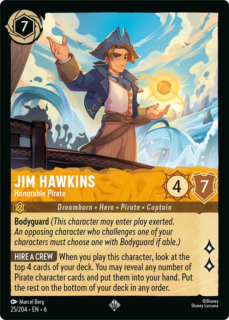 Jim Hawkins - Honorable Pirate (25/204) [Azurite Sea] | Webway Games
