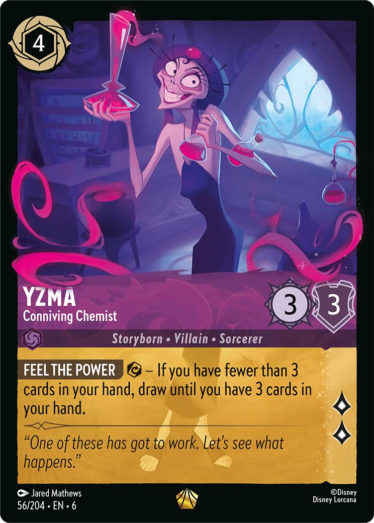Yzma - Conniving Chemist (56/204) [Azurite Sea] | Webway Games