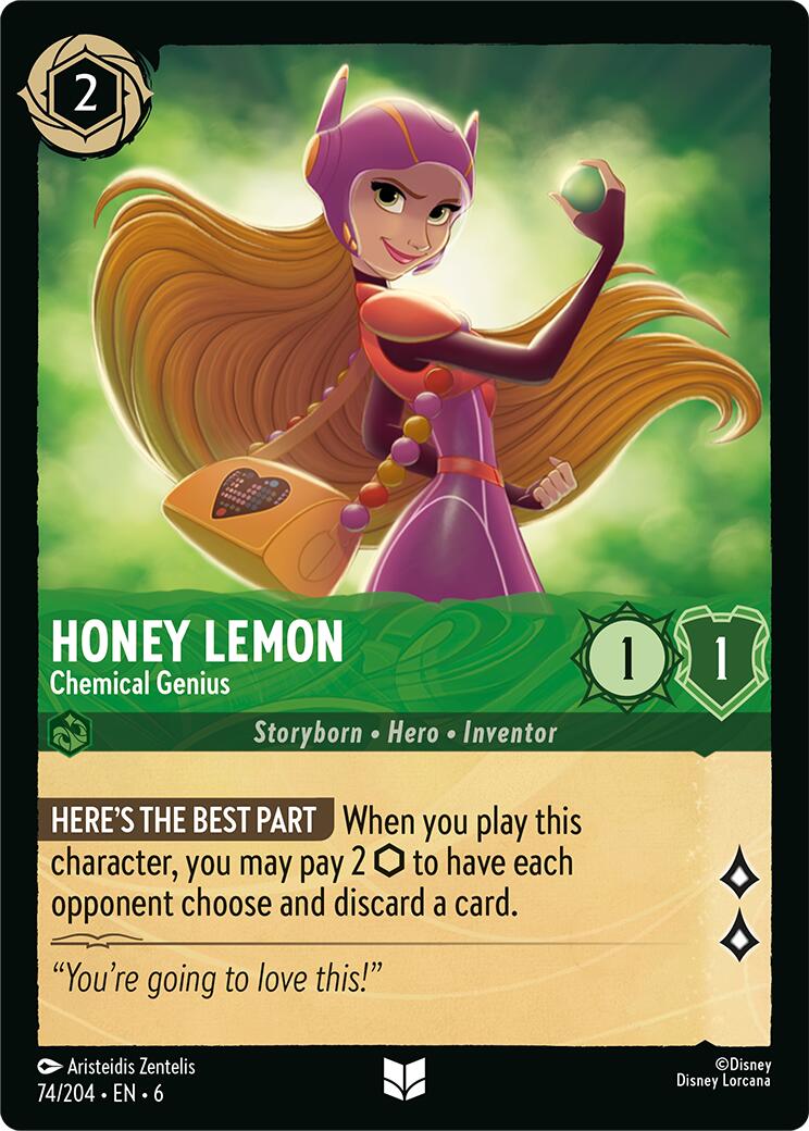 Honey Lemon - Chemical Genius (74/204) [Azurite Sea] | Webway Games