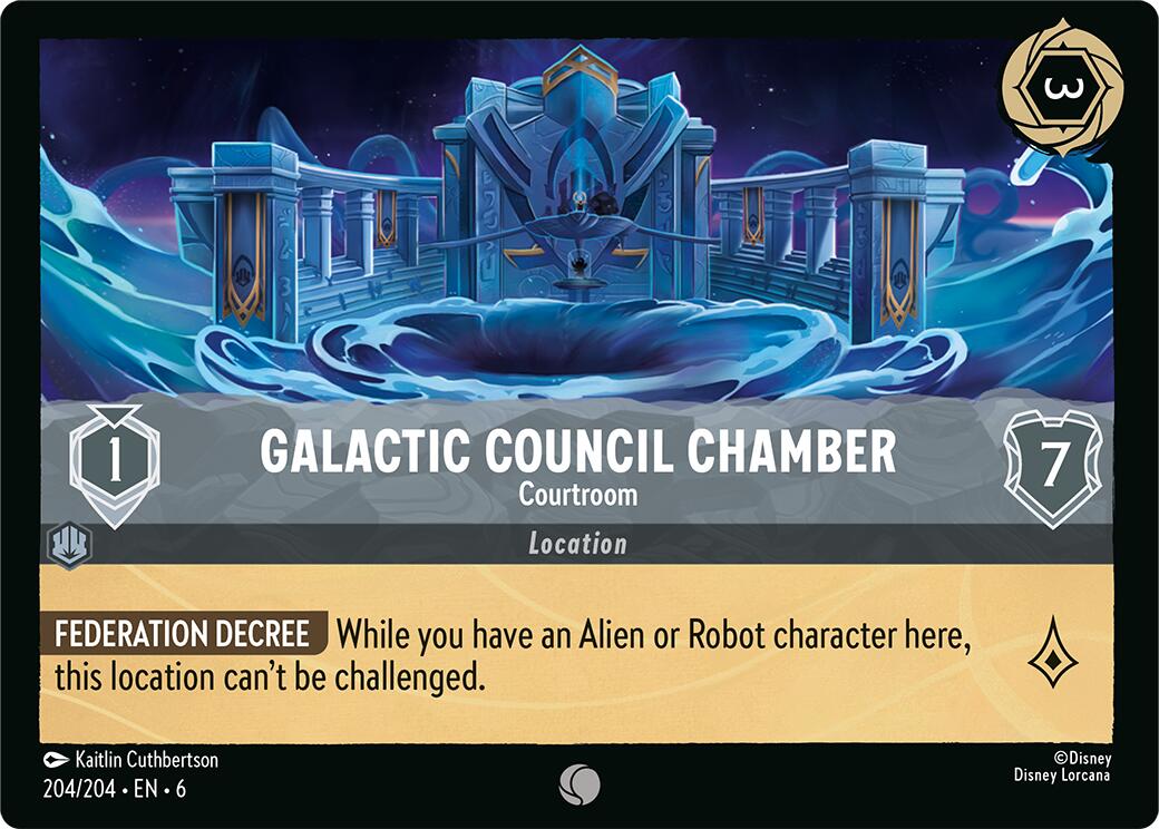 Galactic Council Chamber - Courtroom (204/204) [Azurite Sea] | Webway Games