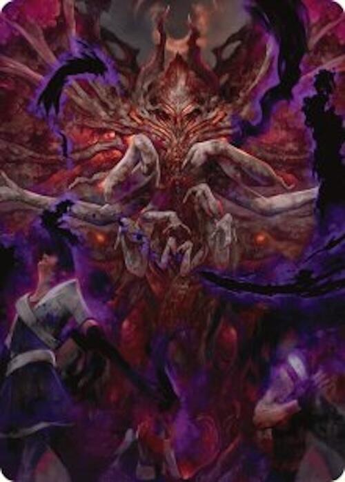 Damnation Art Card [Duskmourn: House of Horror Art Series] | Webway Games